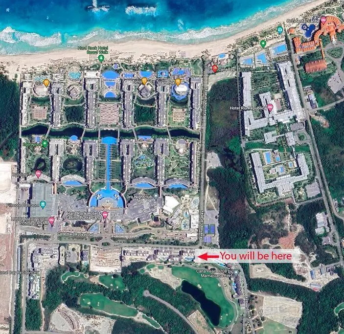 Beautiful Penthouse With Private Elevator In Hard Rock Golf Apartment Punta Cana Dominican Republic